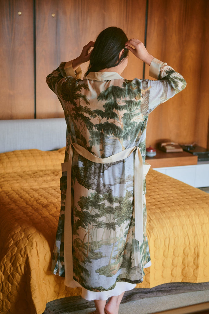 Rivers and Trees Natural Gown