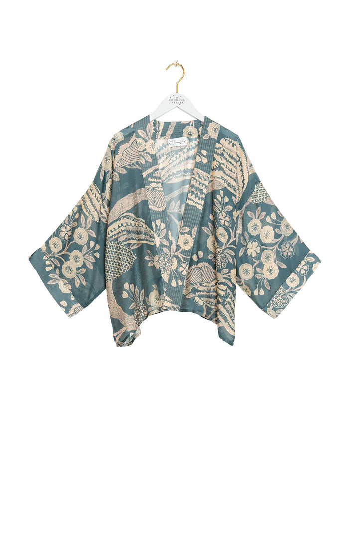 Rosa Blue Kimono