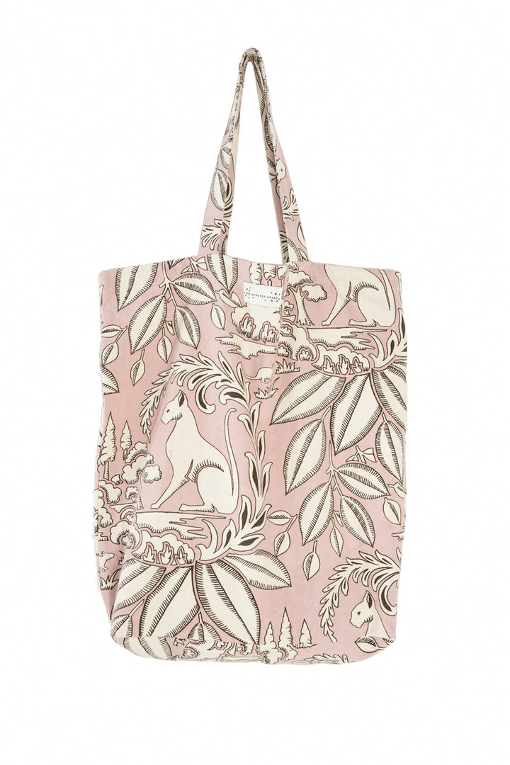 Sphinx Pink Canvas Bag