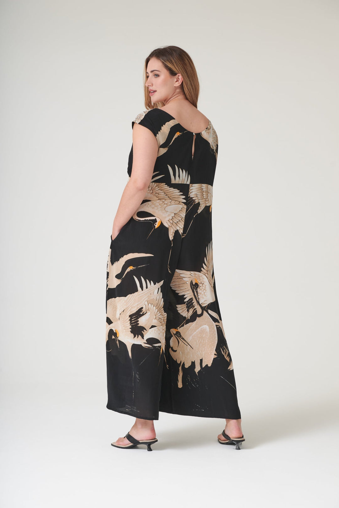 Stork Black Jumpsuit - One Hundred Stars