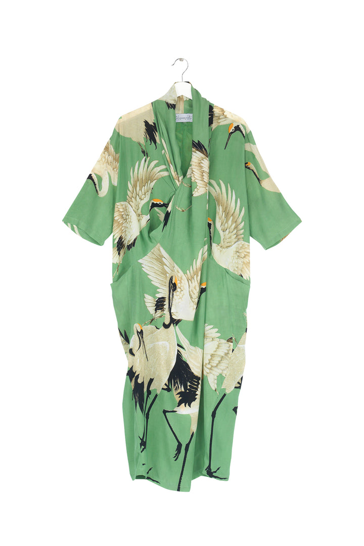 Stork Pea Green Rachel Dress