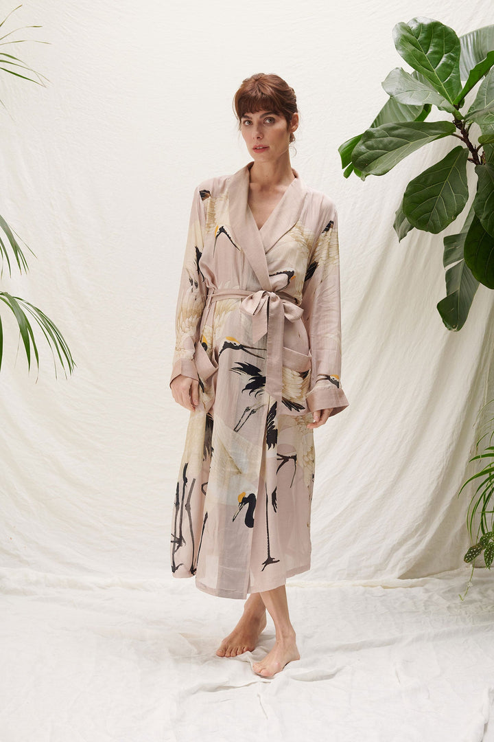 Stork Plaster Pink Gown