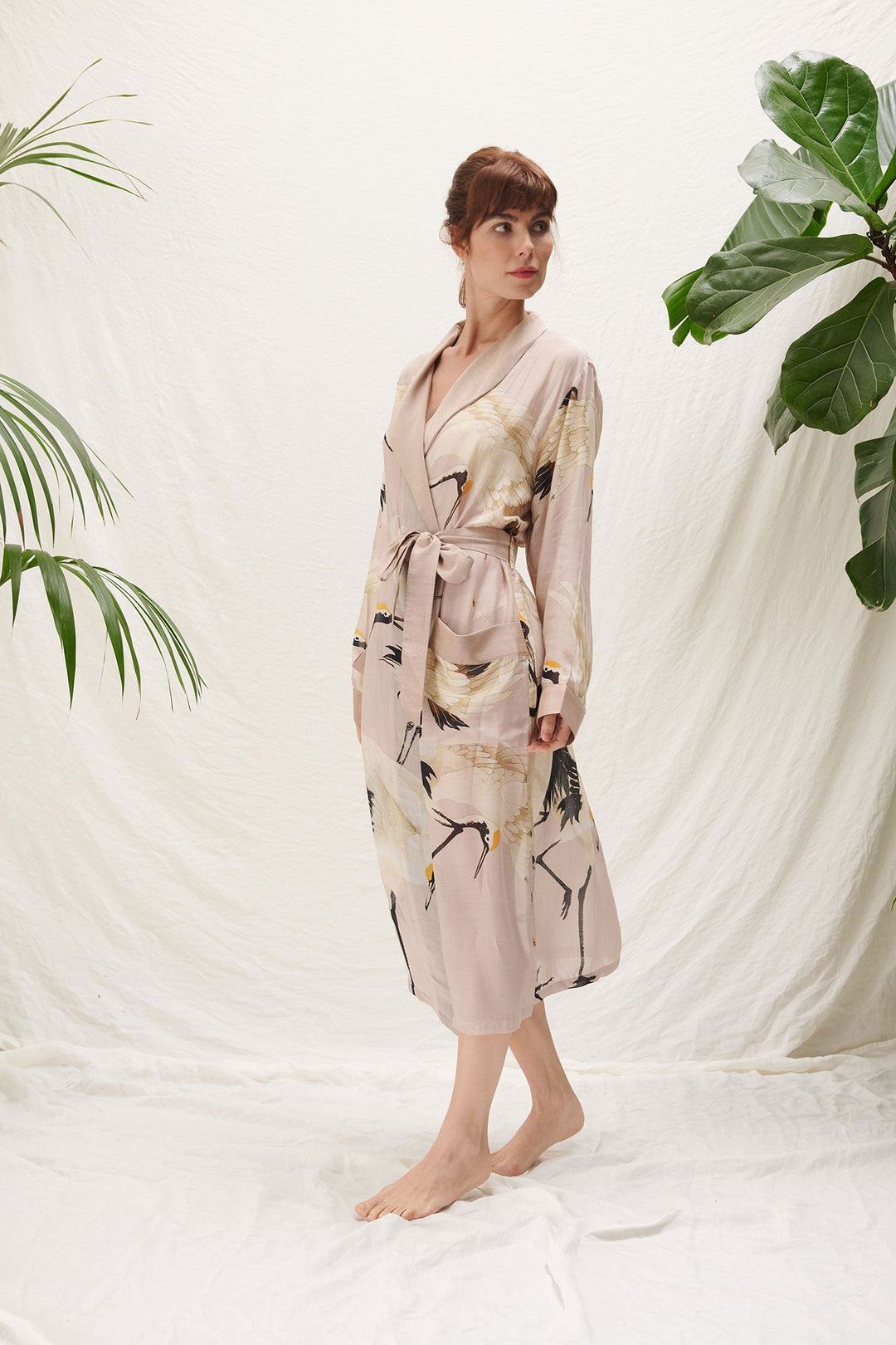 Stork Plaster Pink Gown