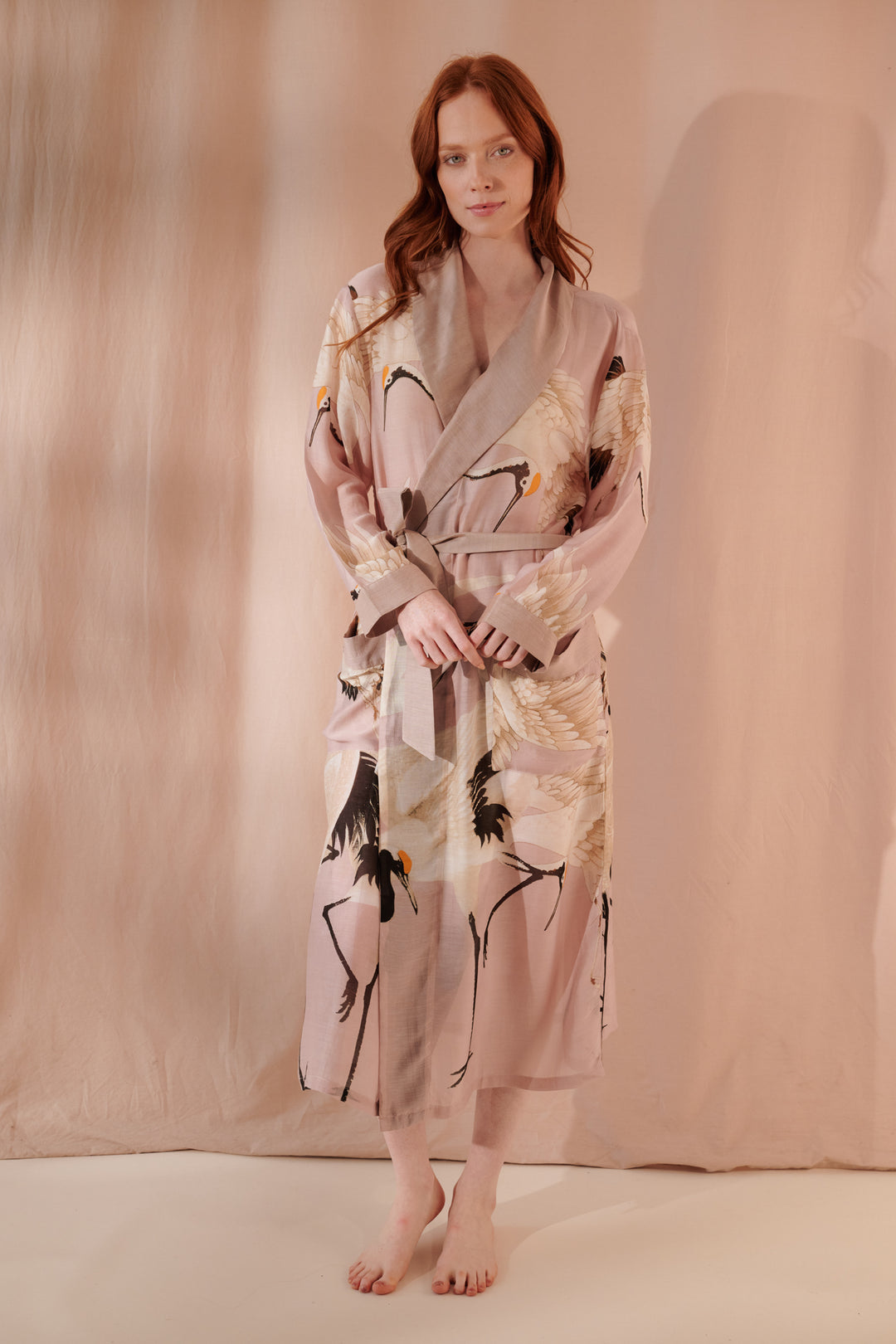 Stork Plaster Pink Gown