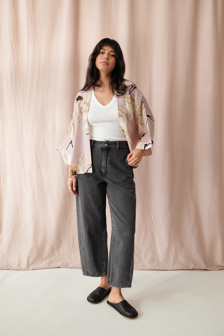 Stork Plaster Pink Kimono