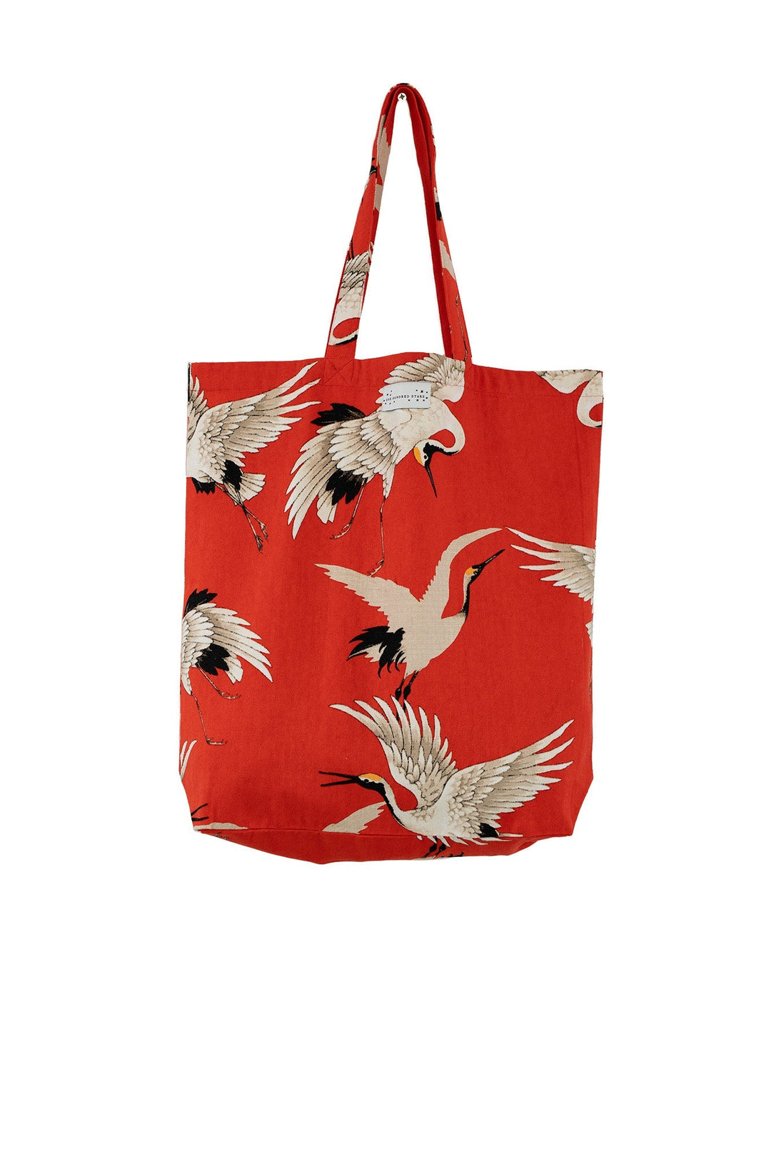 Stork Scarlet Canvas Bag - One Hundred Stars