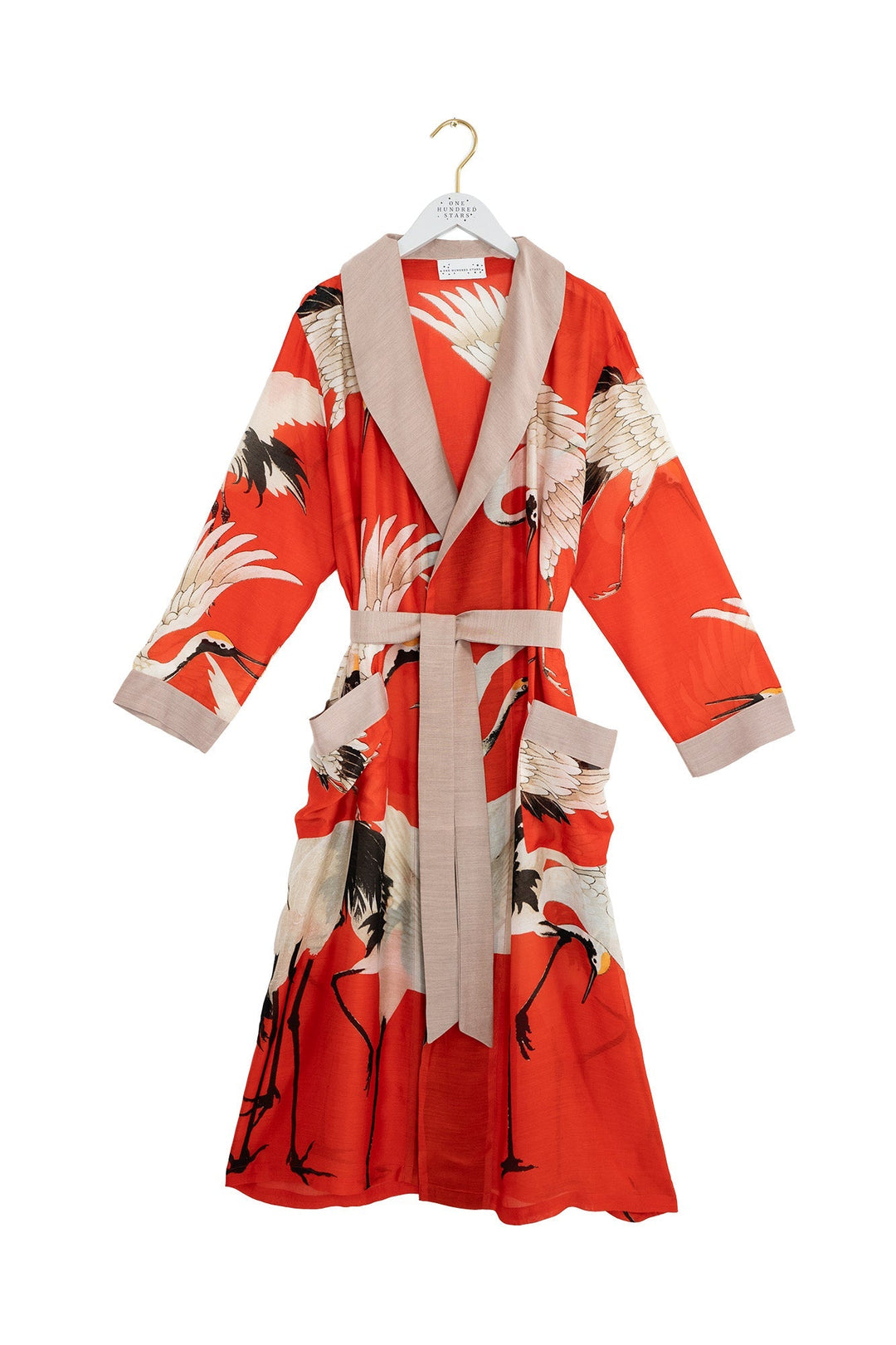 Stork Scarlet Gown - One Hundred Stars