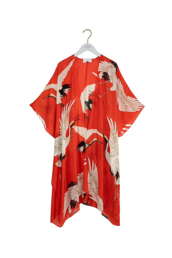 Stork Scarlet Throwover - One Hundred Stars