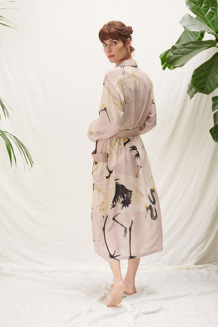 Stork Plaster Pink Gown