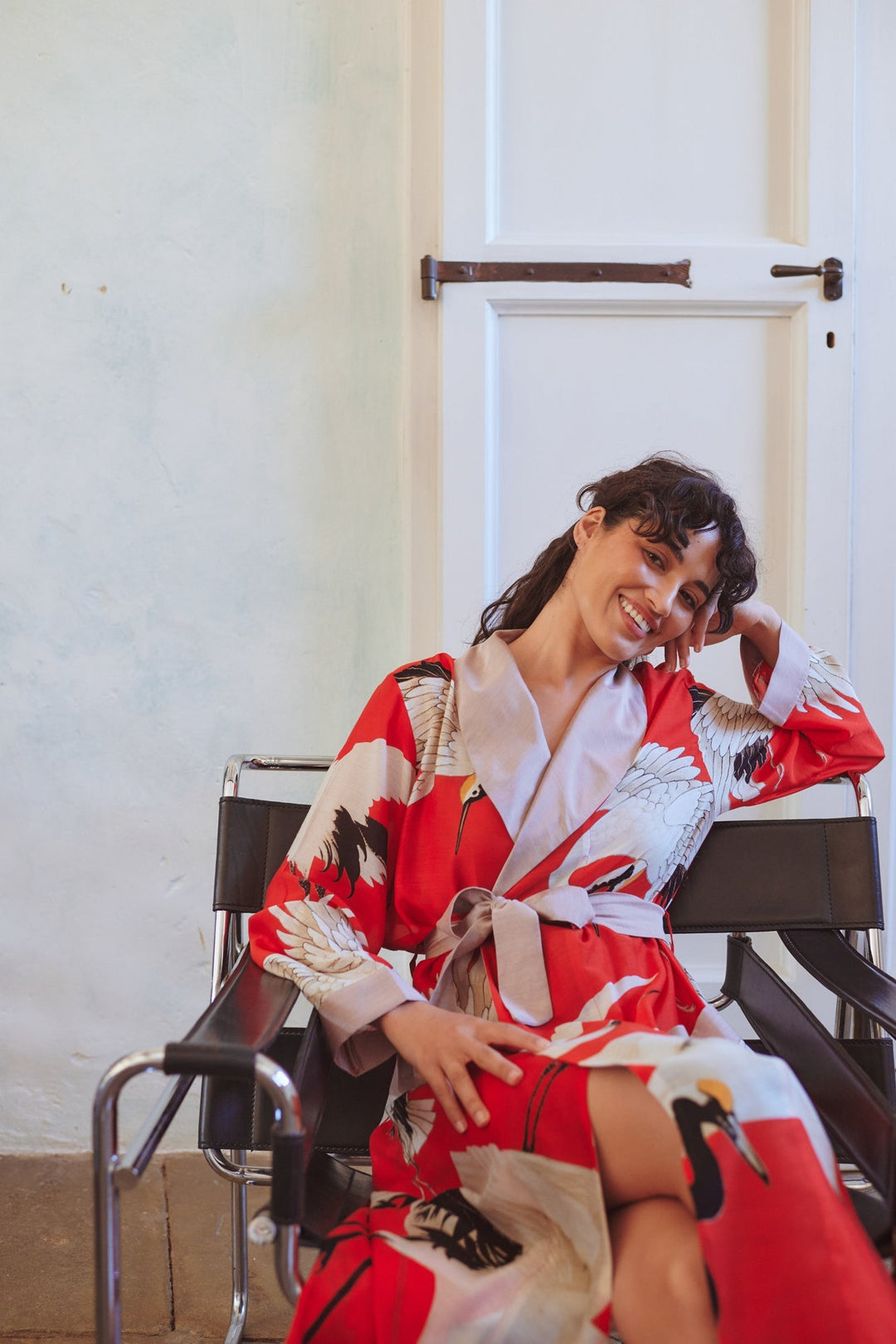 Stork Scarlet Gown - One Hundred Stars