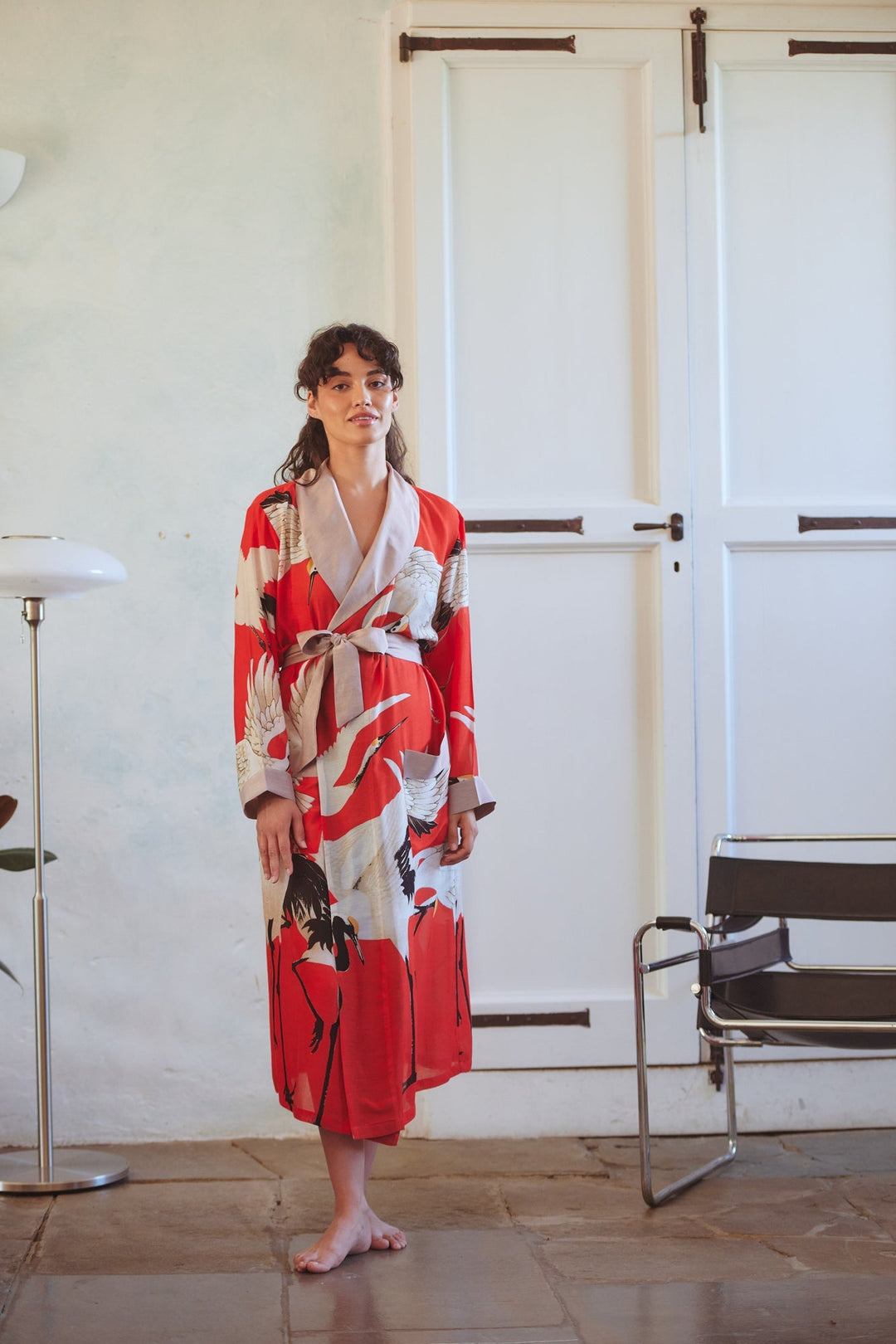 Stork Scarlet Gown - One Hundred Stars