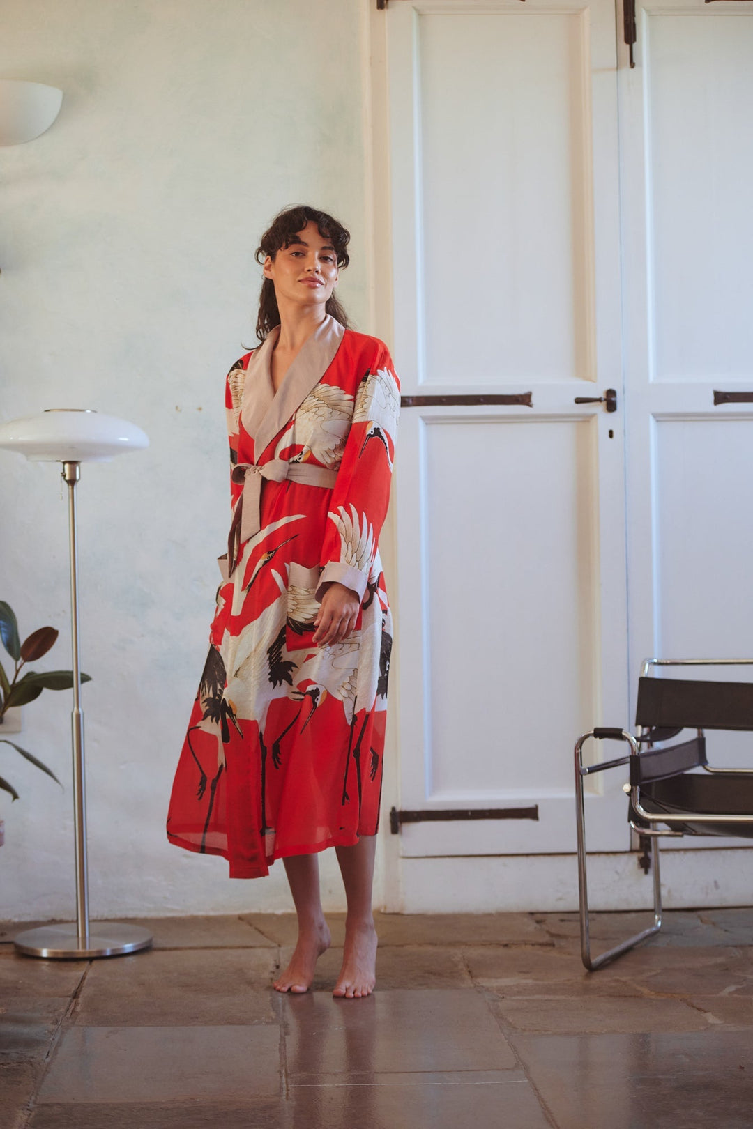 Stork Scarlet Gown - One Hundred Stars