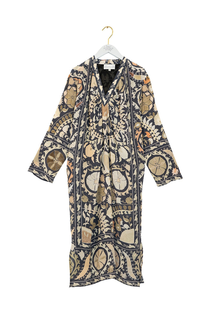 Susani Charcoal Midi Dress