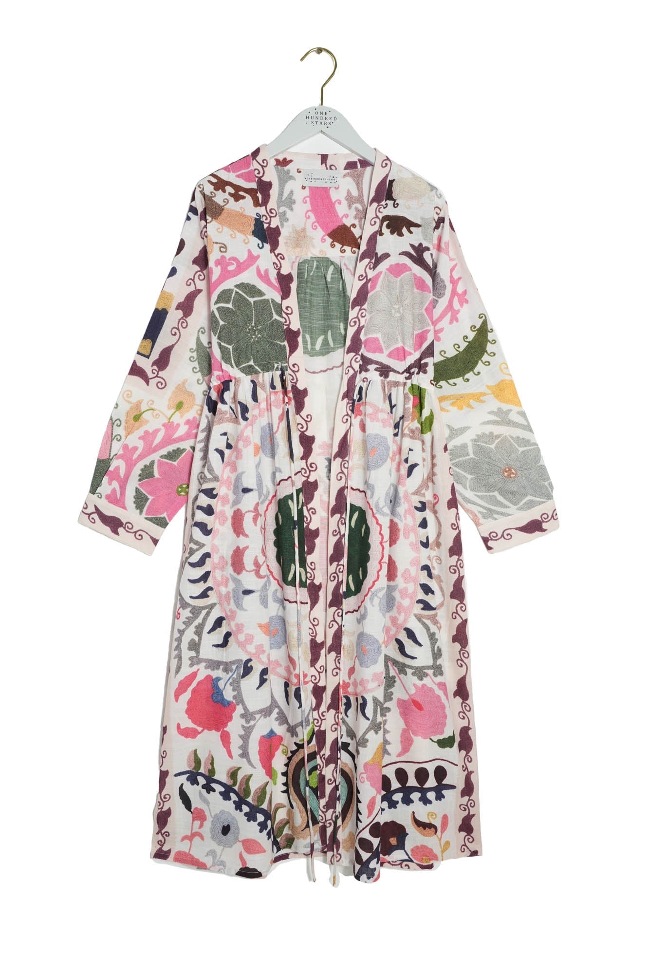 Susani Pink Duster Jacket – One Hundred Stars USA