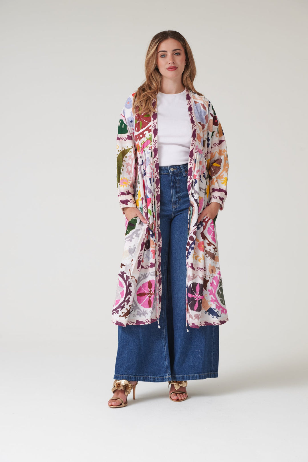 Susani Pink Duster Jacket