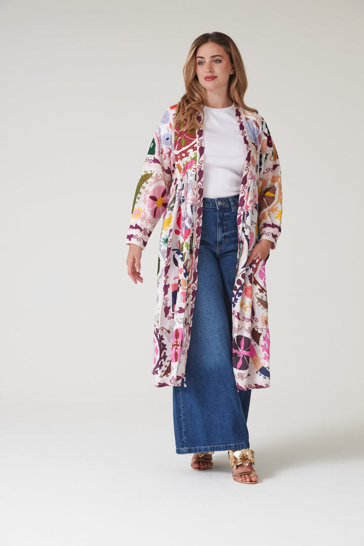 Susani Pink Duster Jacket