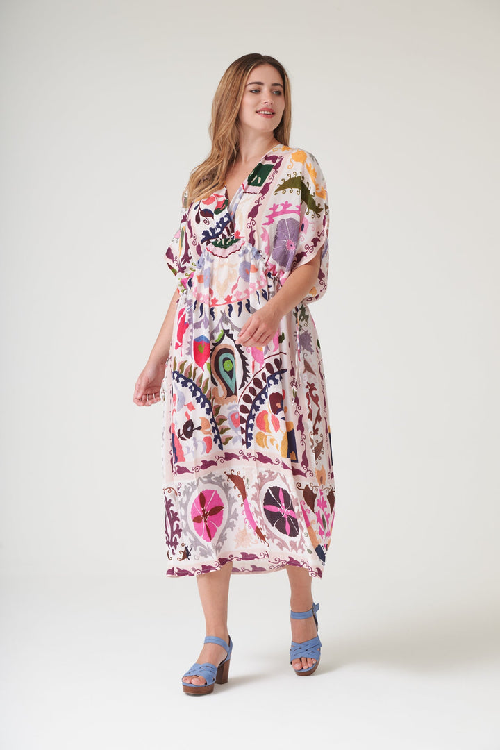 Susani Pink String Dress