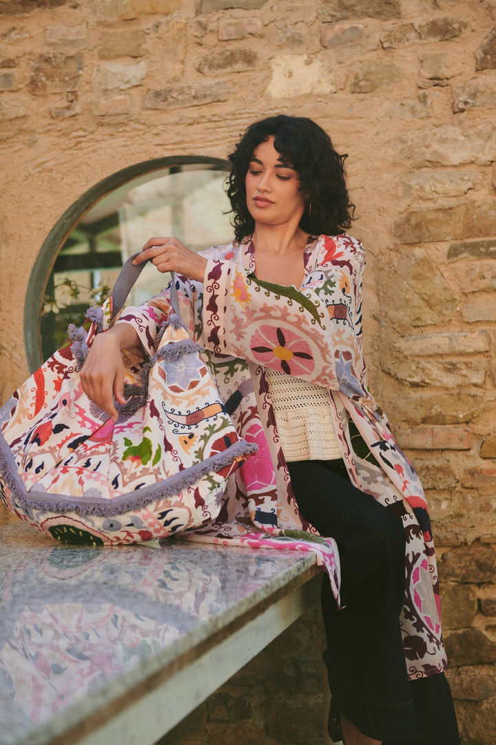 Susani Pink Slouch Bag