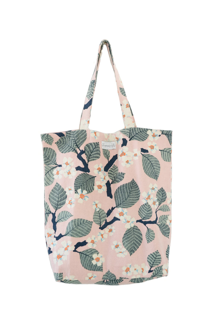 Tree Blossom Pink Canvas Bag