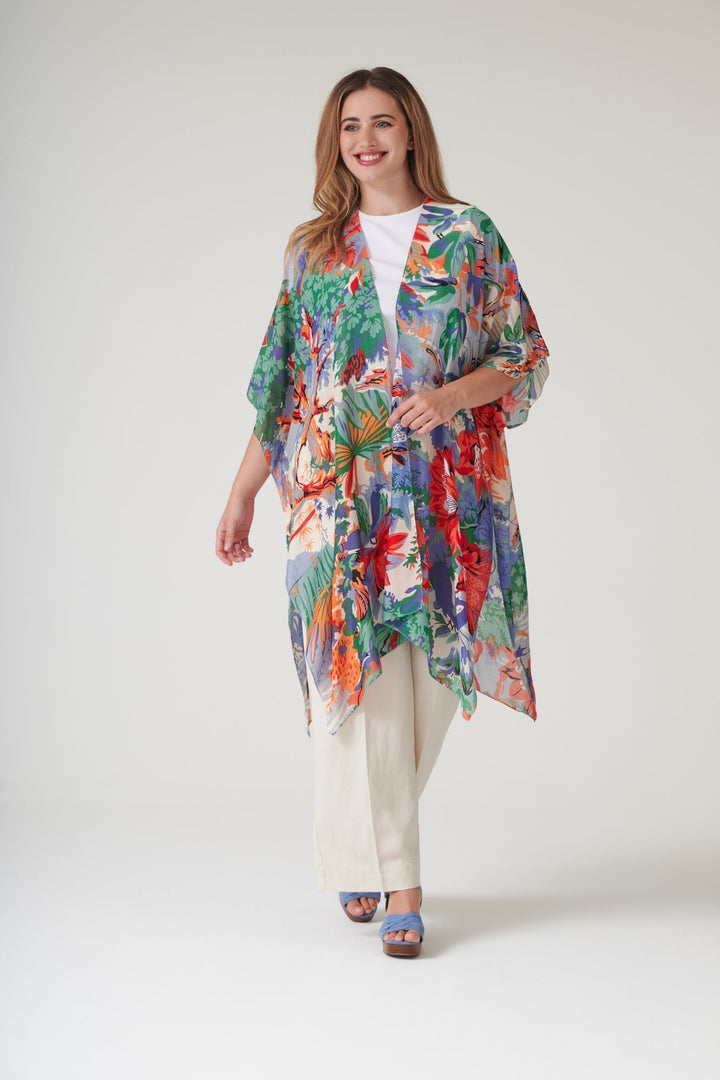 Tropicana Blue Throwover - One Hundred Stars