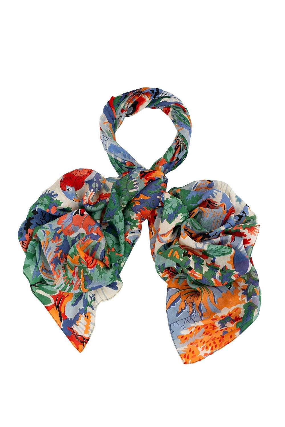 Tropicana Blue Scarf - One Hundred Stars