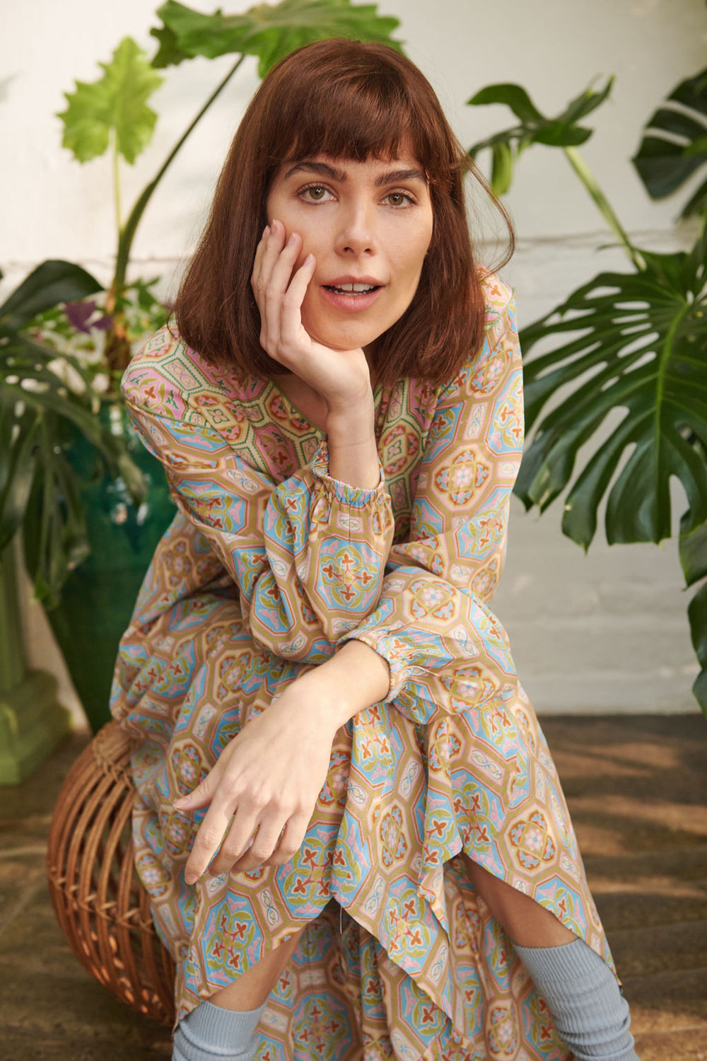 pastel summer dress by one hundred stars