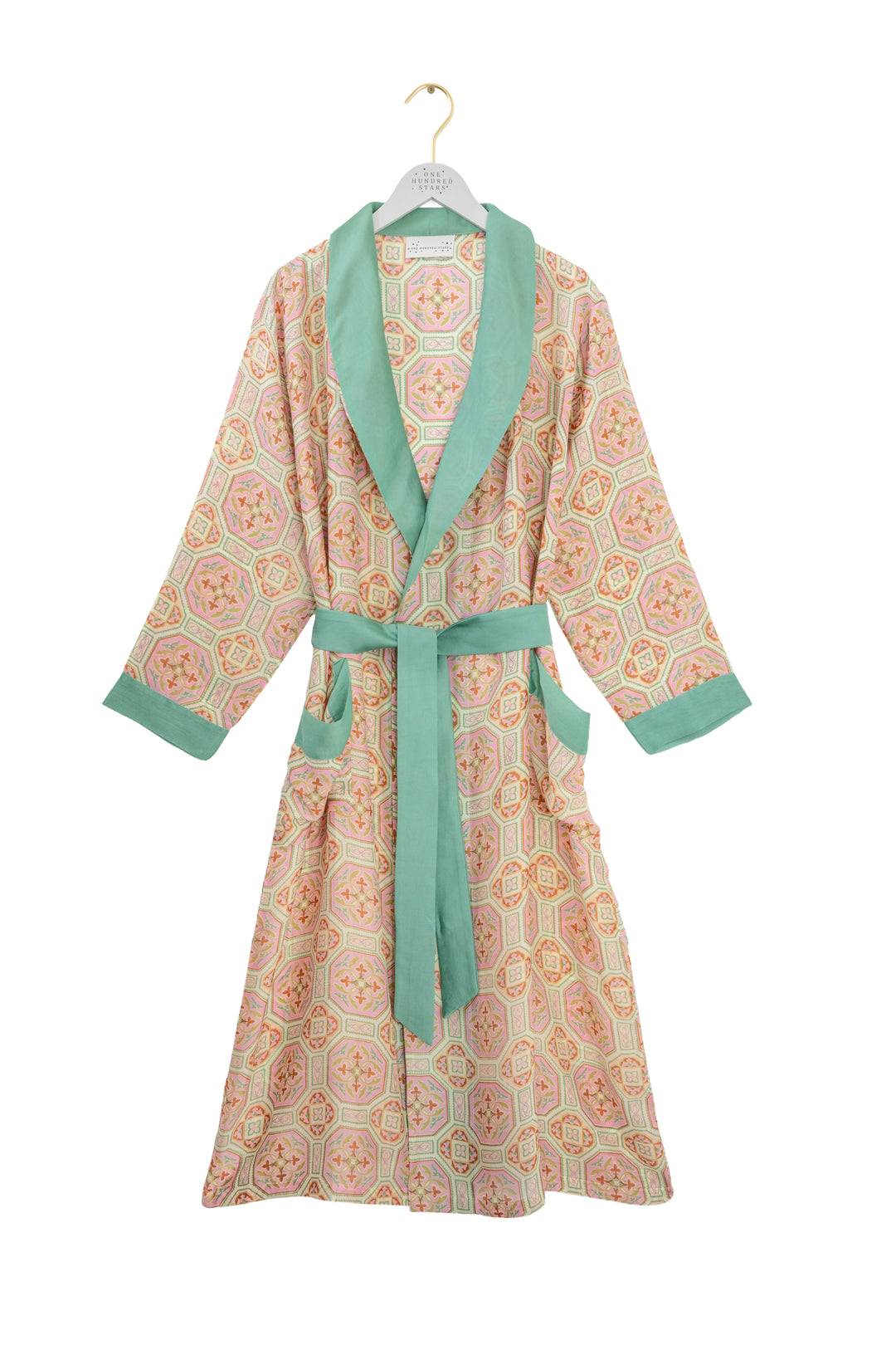 Vintage Tiles Pink Gown