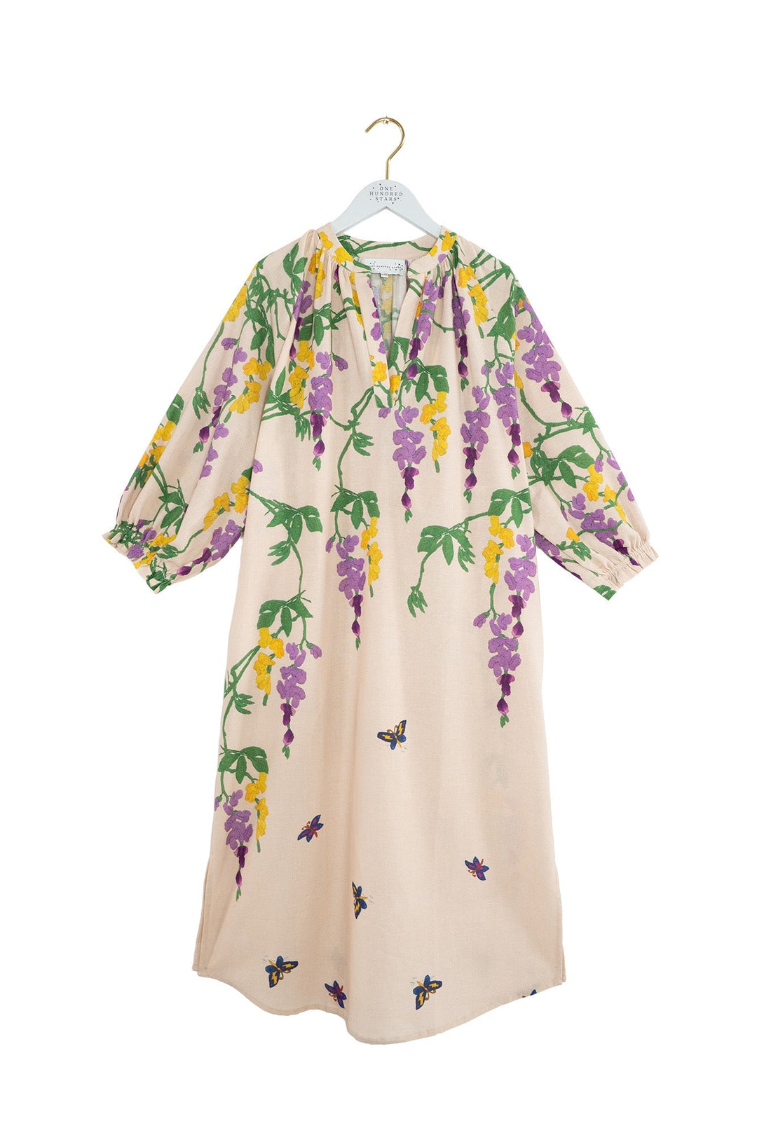 Wisteria Lilac Raglan Dress - One Hundred Stars