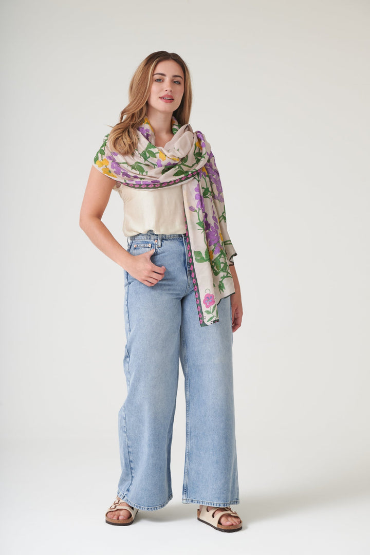 Wisteria Lilac Scarf