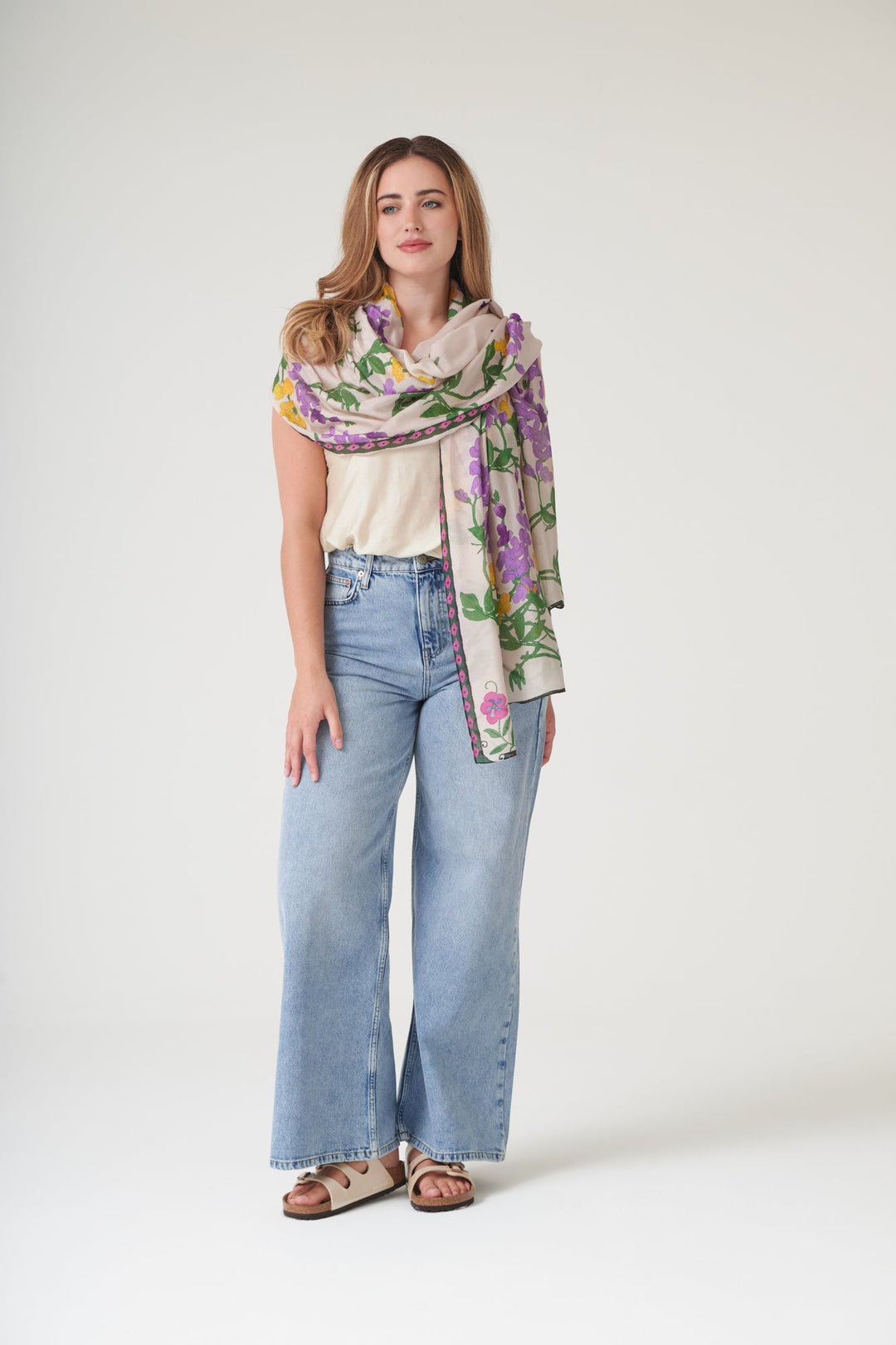 Wisteria Lilac Scarf