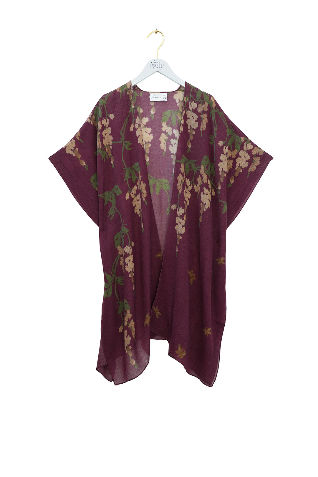 Wisteria Plum Wool Throwover