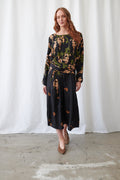 Wisteria Black Kate Dress