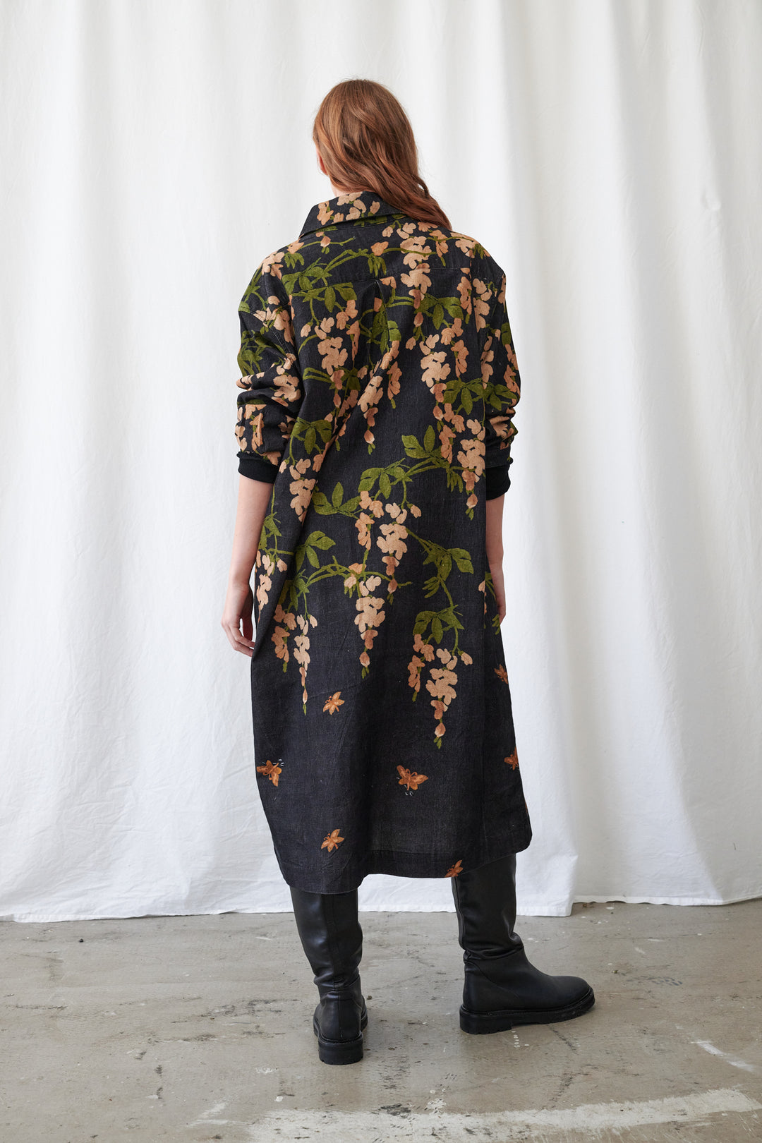 Wisteria Black Pocket Dress