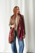 Wisteria Plum Scarf