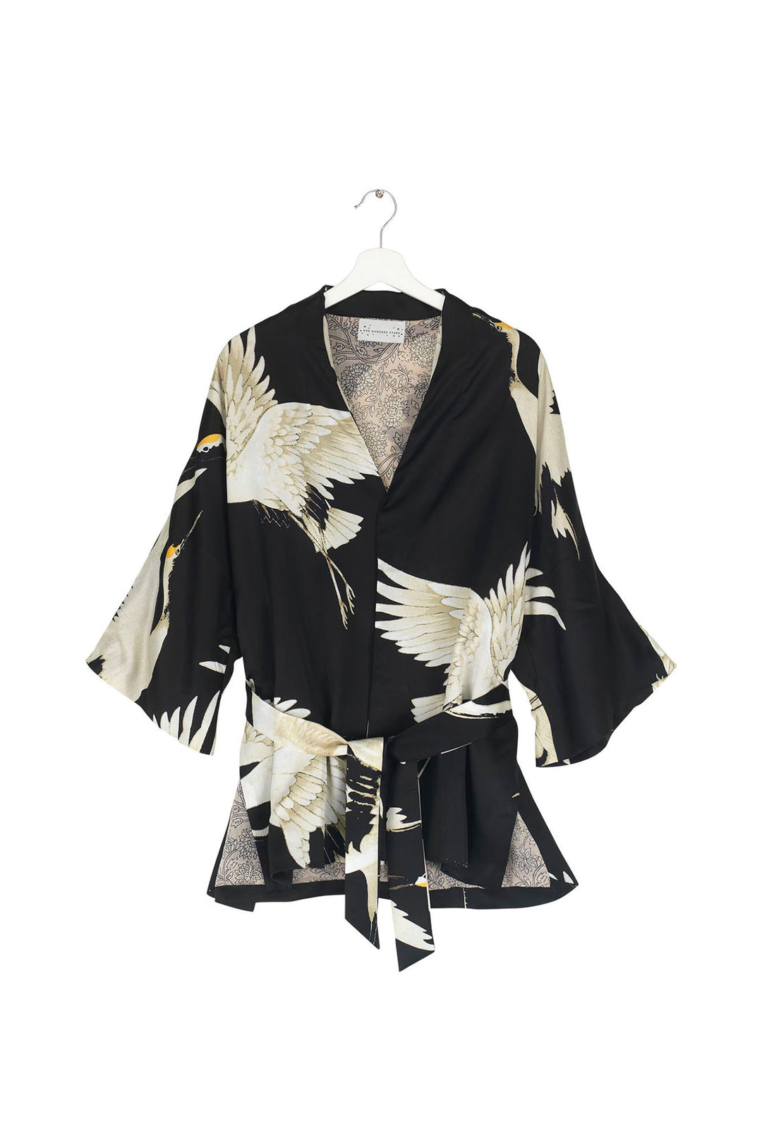 Stork Black Wrap Jacket - One Hundred Stars