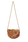 Antique Chintz Velvet Evening Bag