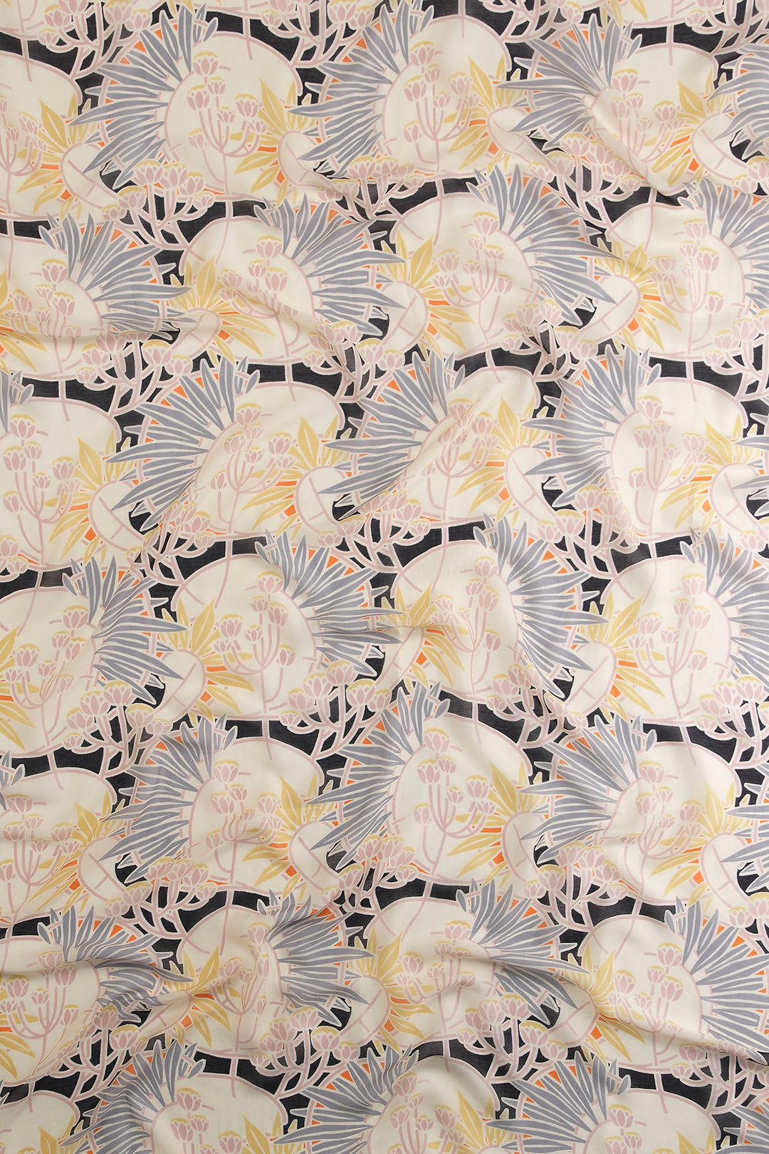 Deco Daisy Mauve Scarf