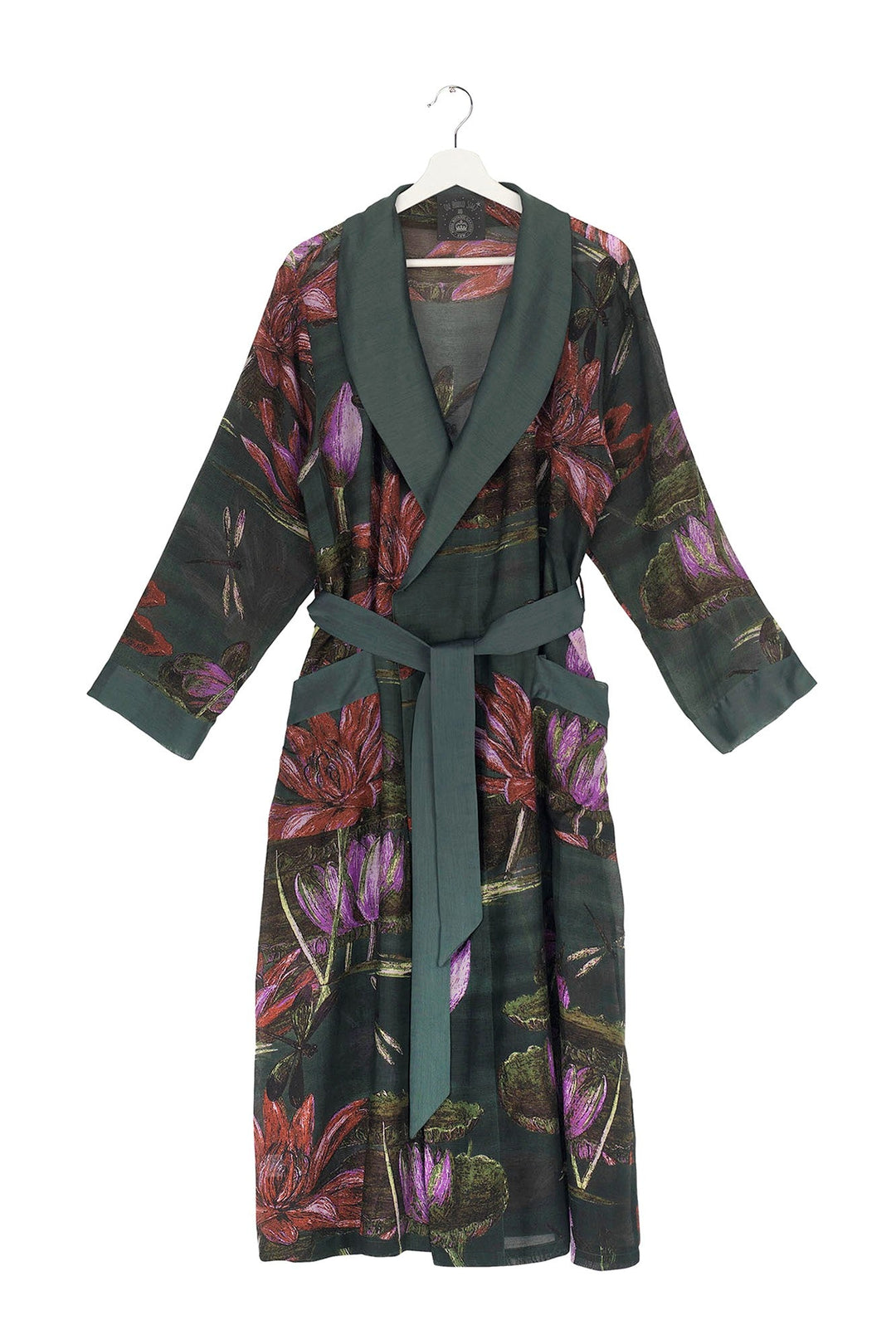 Marianne North Indian Lily Gown- This gown is perfect as a luxurious house coat or for layering as a chic accessory to your favourite outfit.