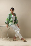 Handkerchief Green Kimono