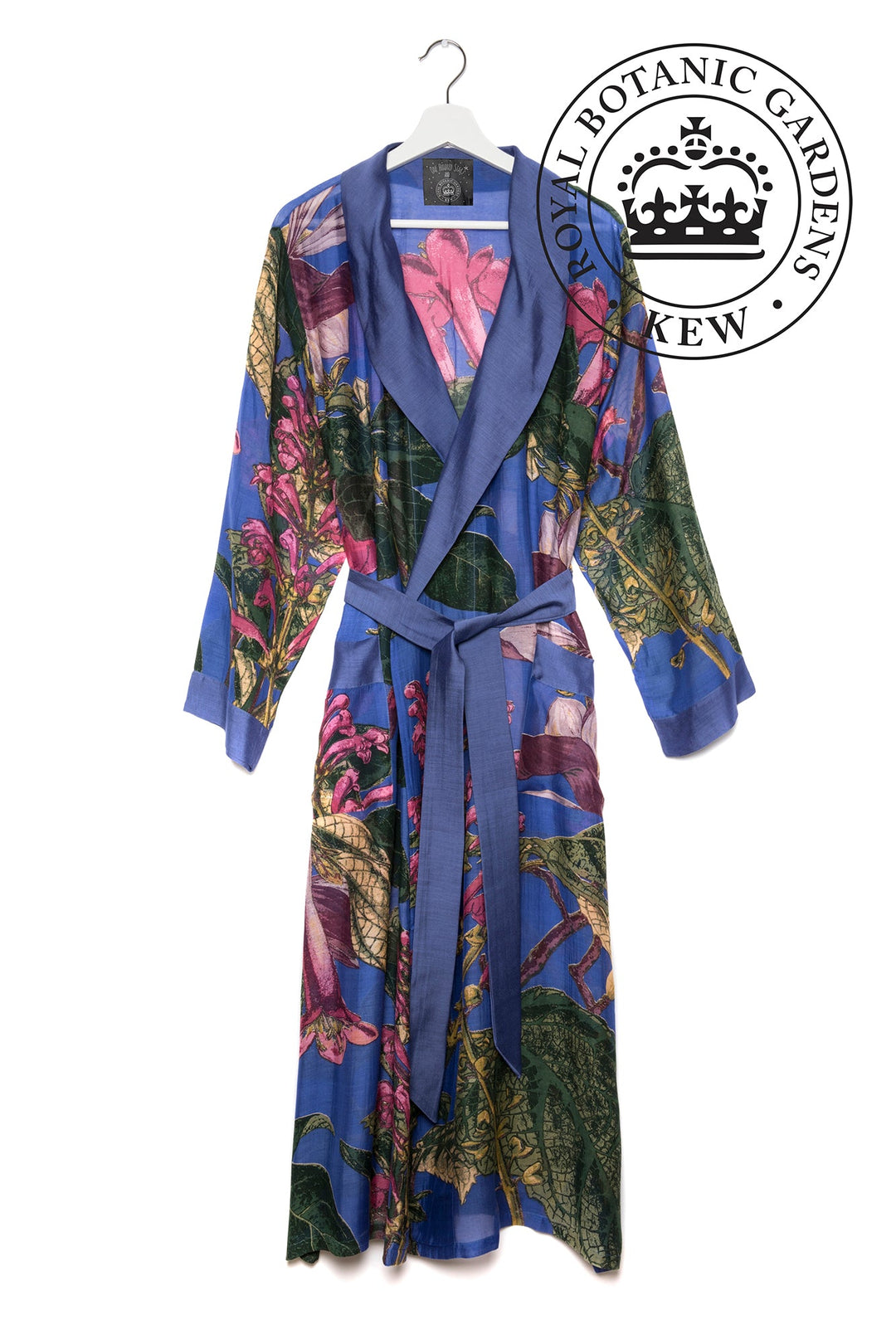 KEW Magnolia Purple Gown- This gown is perfect as a luxurious house coat or for layering as a chic accessory to your favourite outfit.