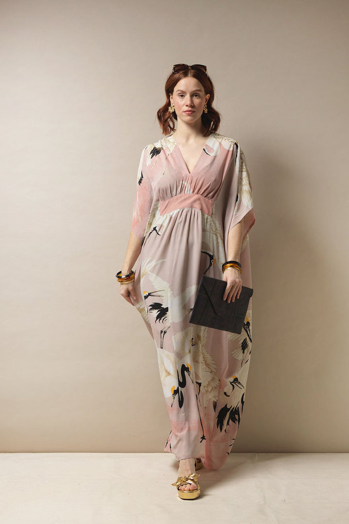 Stork Pink Margeux Kaftan