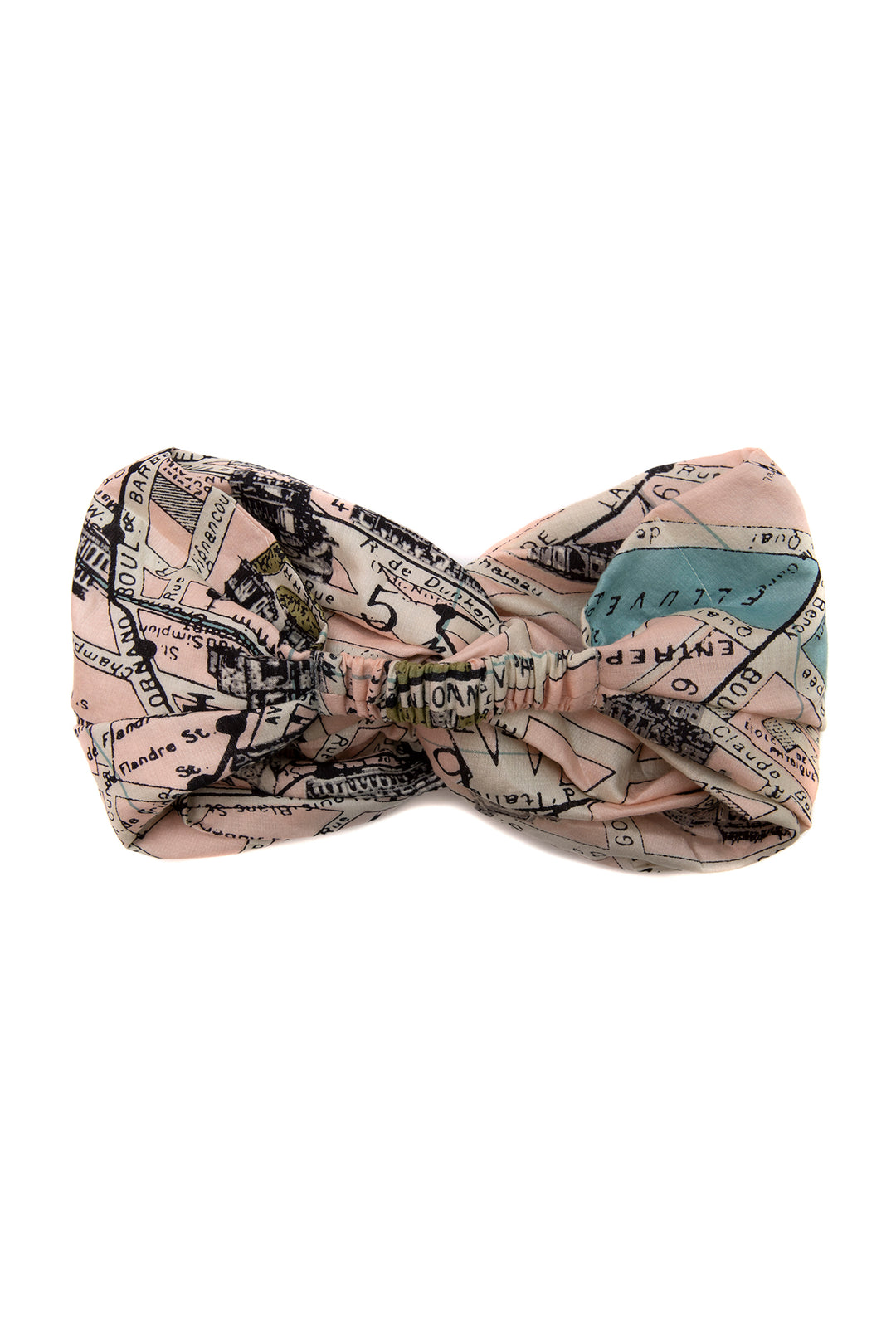 Paris Map Headband
