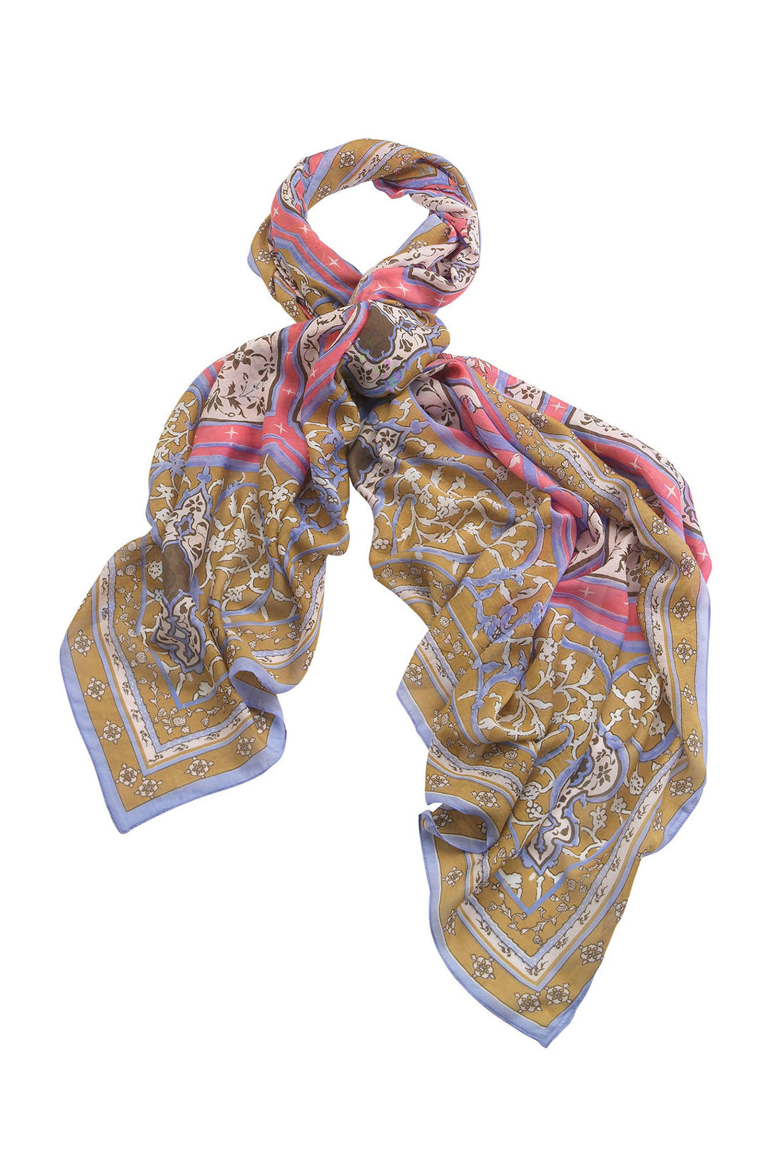 Indian Summer Pink Scarf